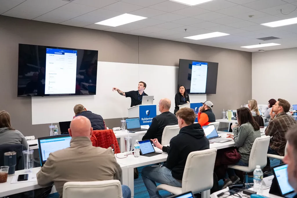 CTU classroom filled with attendees